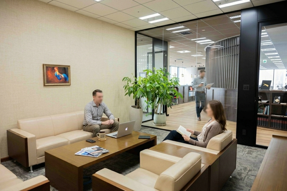 オフィス　応接室