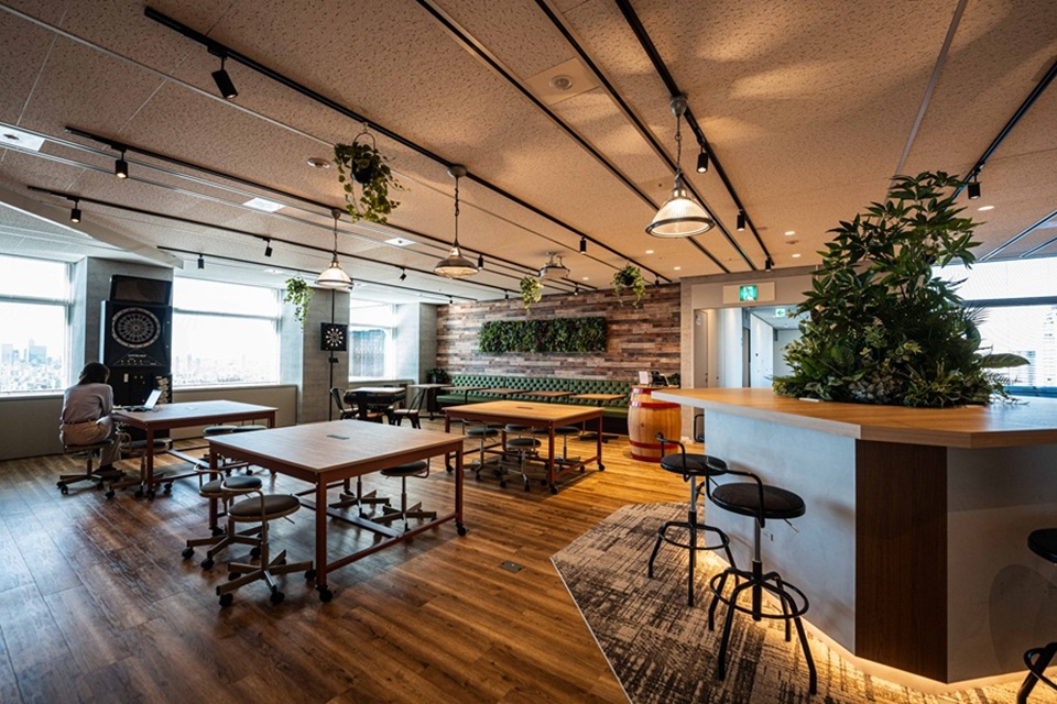 オフィス内装デザイン　フリースペース