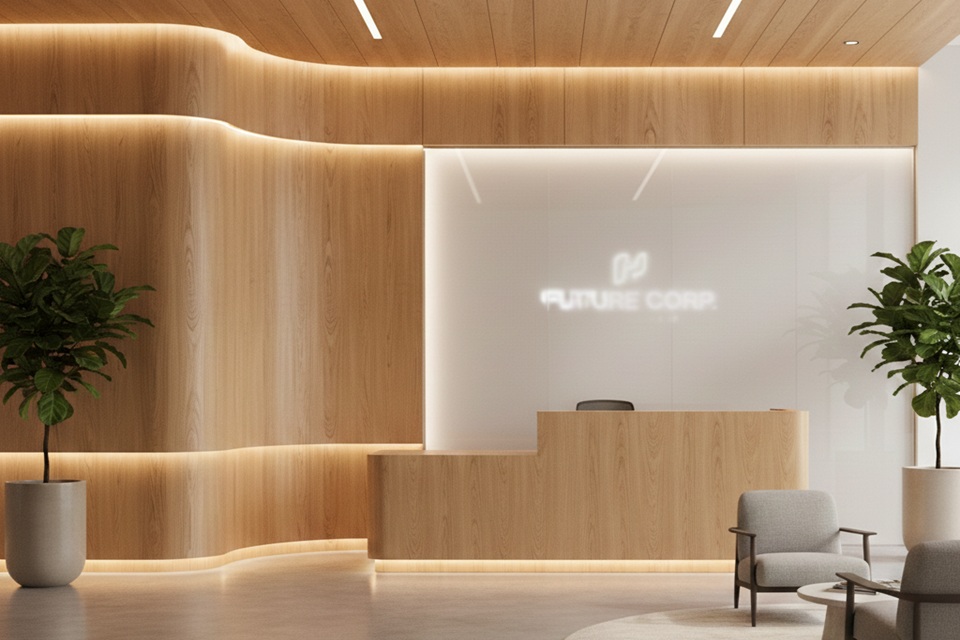 オフィス　エントランス