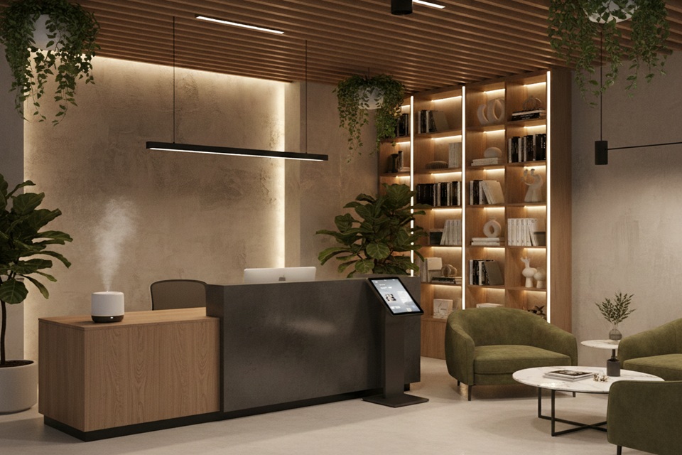 オフィス　エントランス