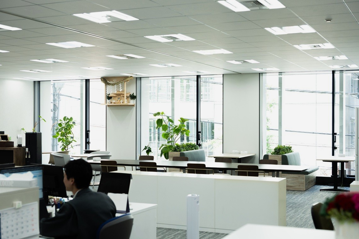 オフィス内装デザイン　執務室