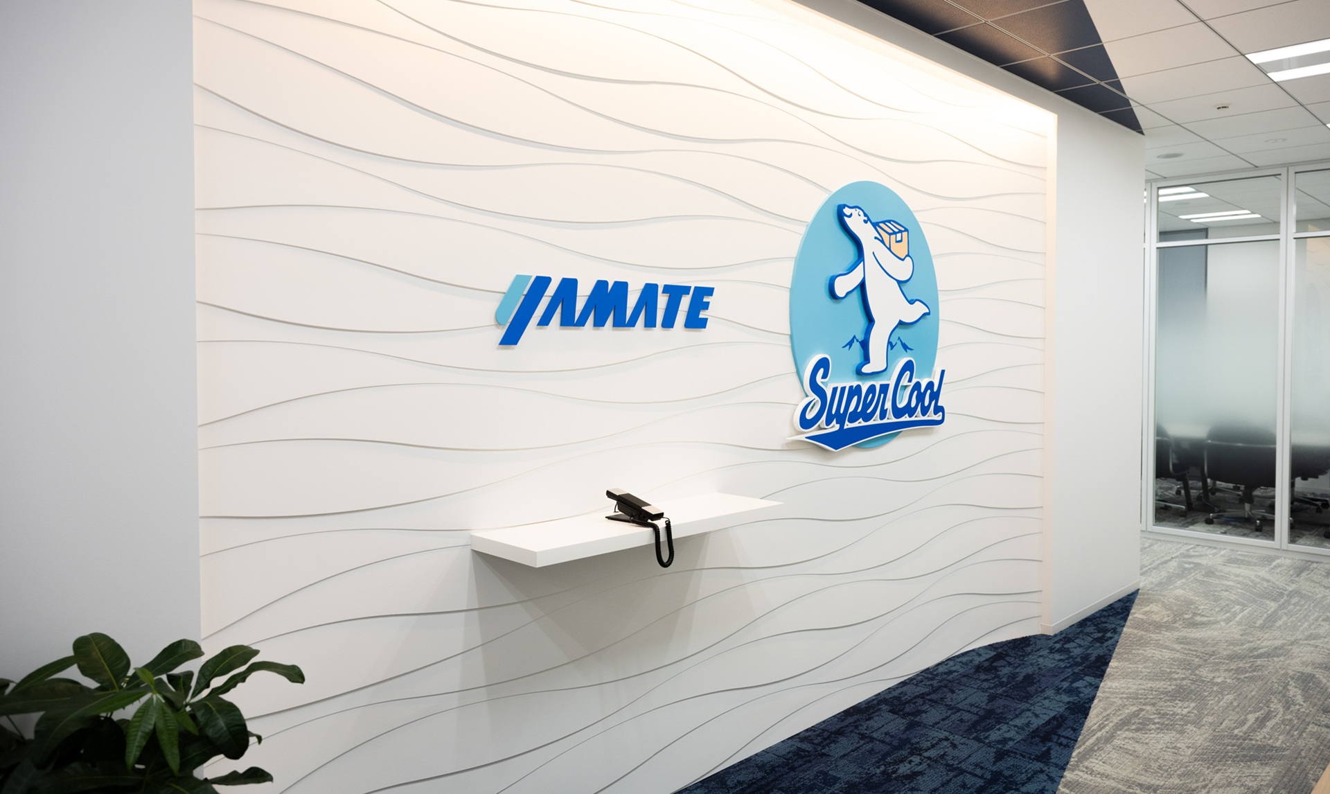 エントランス　オフィス内装デザイン