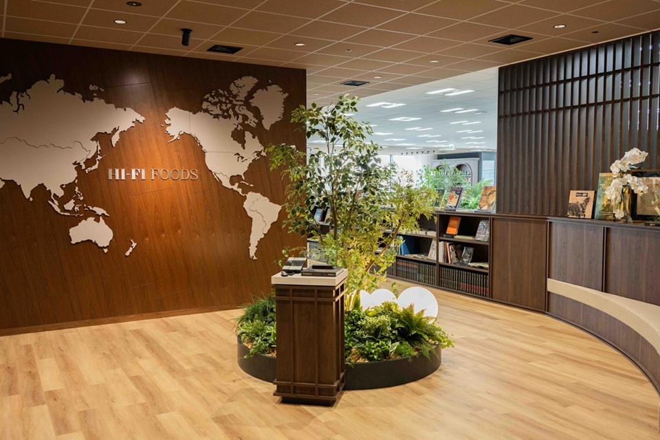 エントランス　オフィス内装デザイン