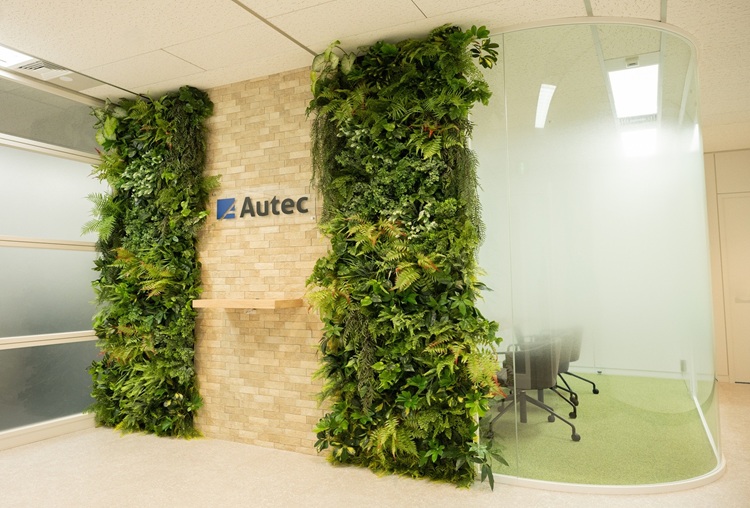 エントランス　オフィス内装デザイン