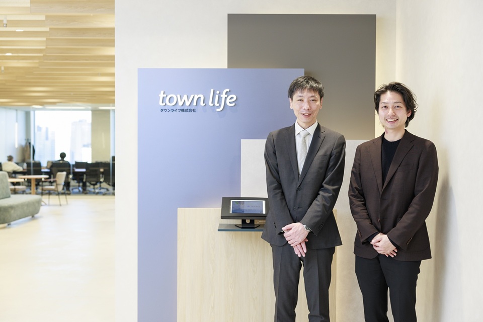 オフィス施工事例　エントランス