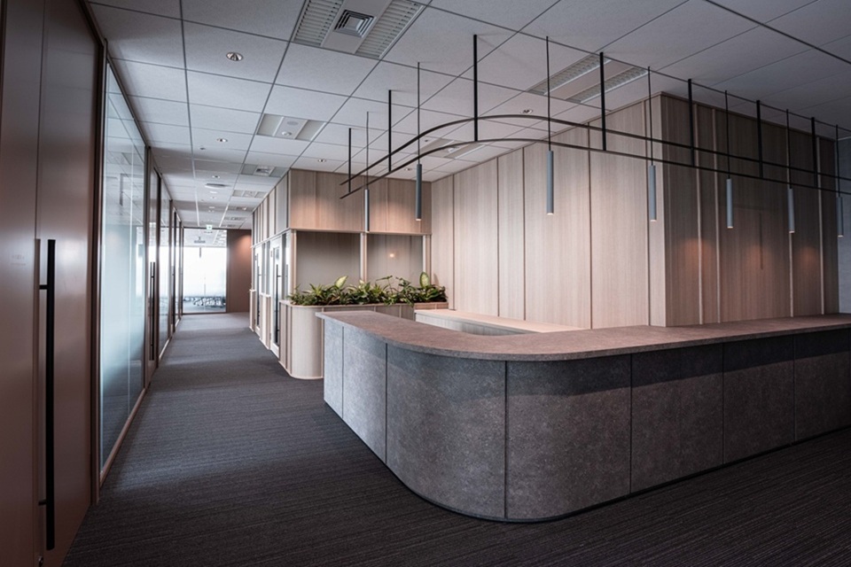 オフィスデザイン　カウンター