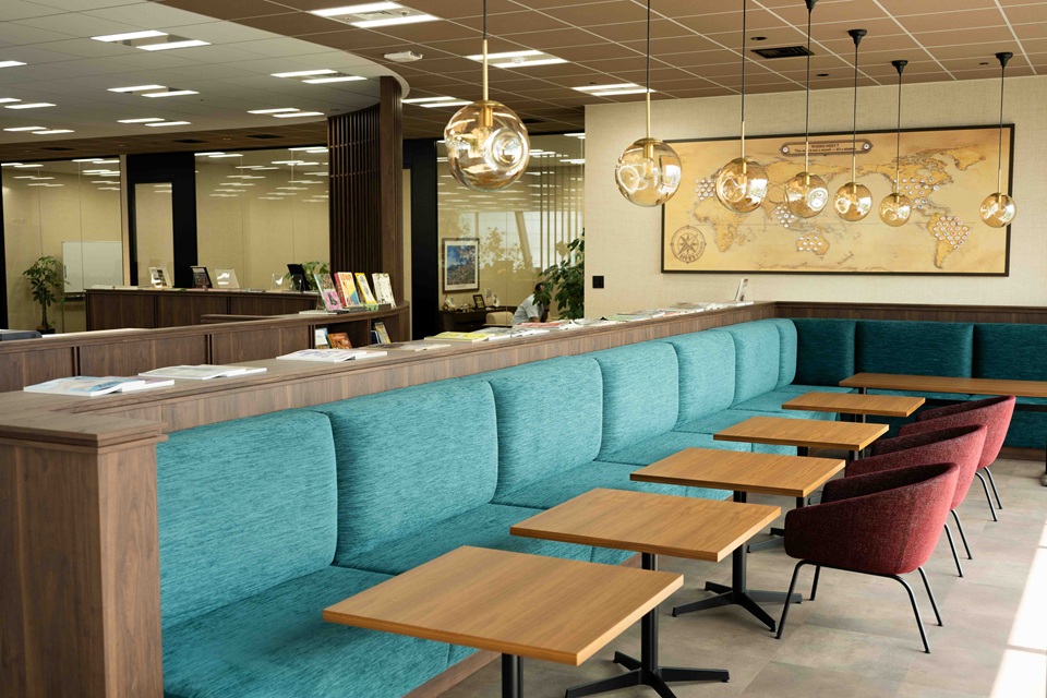 オフィスデザイン　リフレッシュエリア