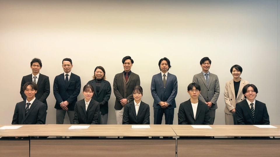 入社式　株式会社グッドライフ